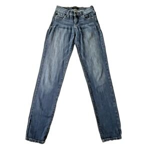 Judy Blue Jeans Medium Wash Tapered Low Rise Denim JB8218DK Women Size 0/24‎